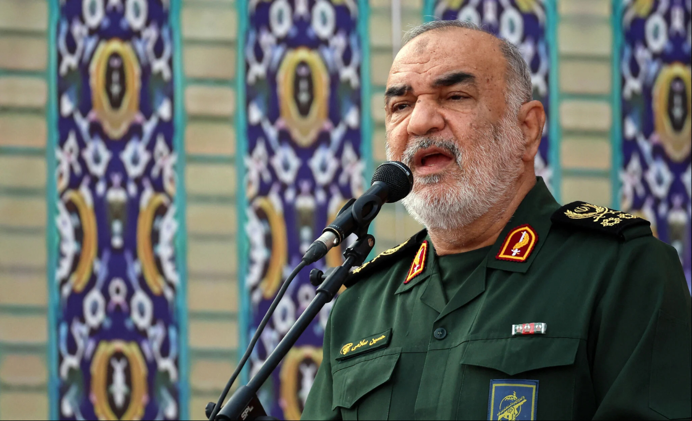 Comandante-chefe da Guarda Revolucionária Iraniana (IRGC), Hossein Salami