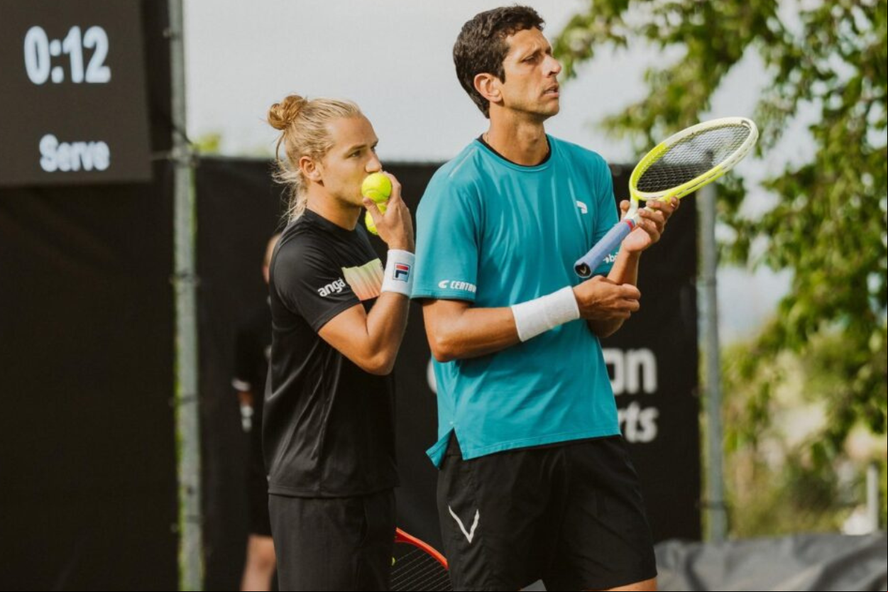 Marcelo Melo e Rafa Matos em Stuttgart
