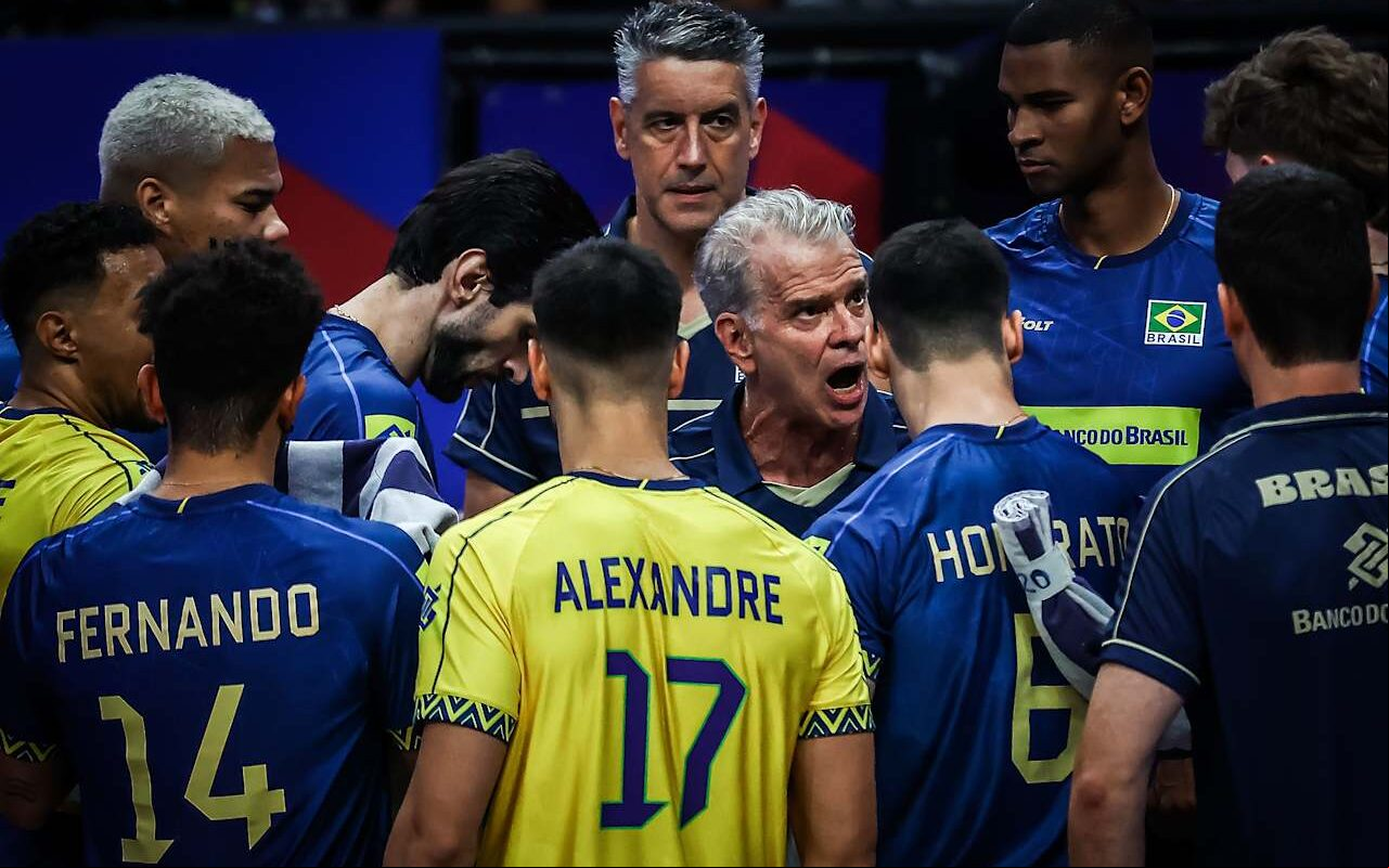 Brasil x Cuba, pela VNL masculina, no Maracanãzinho (foto: VNL)