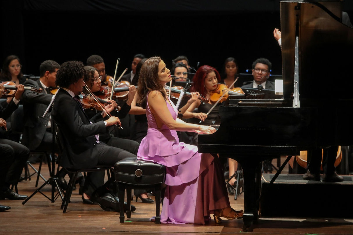 Academia Jovem Concertante em apresentação
